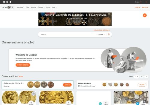 ONE.BID SPÓŁKA Z OGRANICZONĄ ODPOWIEDZIALNOŚCIĄ